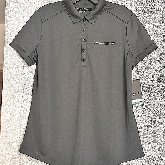 Porsche Branded Ladies Short Sleeve Polo Shirt - Picture 4 of 9